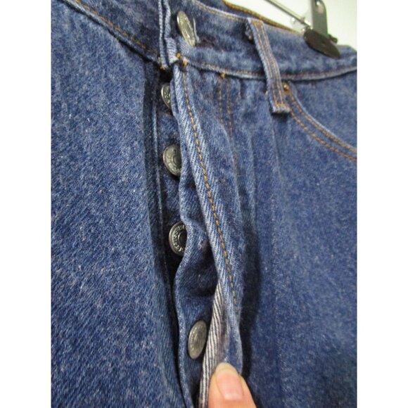 Vintage 1988 Levis Original Button-Fly 501 Womens 11 28X33 Missing Tab GUC - Picture 11 of 16